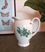 💝 Vintage ROSENTHAL AIDA wit groen roomkannetje bloemen, Ophalen of Verzenden