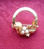 Broche. Sarah Coventry Verguld. Jaren '70., Ophalen of Verzenden, Zo goed als nieuw, Goud, Overige materialen