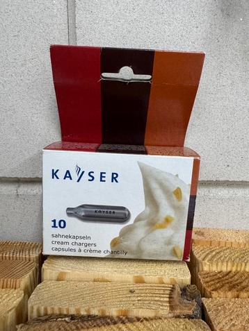 Kayser slagroom patronen 110 stuks (10 st per doos) beschikbaar voor biedingen