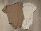 Set van 2 Primark rompers maat 74, Ophalen of Verzenden, Gebruikt, Meisje, Nacht- of Onderkleding