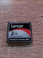 2 GB Micro SD Kaart, Audio, Tv en Foto, Fotografie | Geheugenkaarten, Lexar, Ophalen of Verzenden, Zo goed als nieuw, Fotocamera