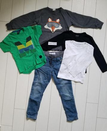 Kledingpakket jongen | Maat 110-116 beschikbaar voor biedingen