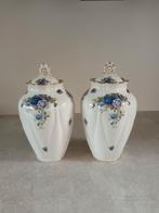 2 dekselvazen Royal Albert Moonlight Rose, Ophalen of Verzenden