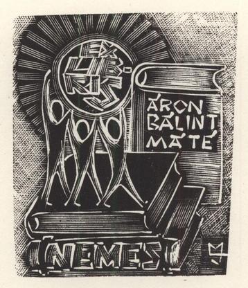 1410 Ex Libris Hongarije : Traján Marian József, 1976 beschikbaar voor biedingen