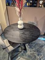Eettafel Rond Zwart |120 & 140 cm| Winst Pakker ! VANAF €299, Huis en Inrichting, Rond, Nieuw, Ophalen of Verzenden, Vijf personen of meer