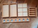 Houten kistjes en Ikea houder voor waxinelichtjes., Ophalen of Verzenden, Minder dan 40 cm, Doos, Minder dan 35 cm