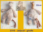G116 Giraffe Giraf Jellycat Junglie Bunglie (32 cm), Kinderen en Baby's, Speelgoed | Knuffels en Pluche, Ophalen, Zo goed als nieuw