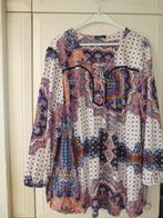 Ulla Popken blouse maat 54/56 paisley print A-lijn ZGAN, Ulla Popken, Verzenden, Zo goed als nieuw, Maat 46/48 (XL) of groter