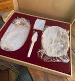 Verzilverde broodmand met broodmesje zwaan, Diversen, Ophalen, Nieuw