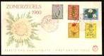 Nederland FDC E43 Zonder adres, Bloemen zomerzegels 1960, Postzegels en Munten, Postzegels | Eerstedagenveloppen, Ophalen of Verzenden