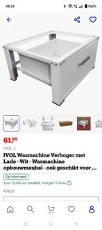wasmachine verhoger met lade, Ophalen, Nieuw