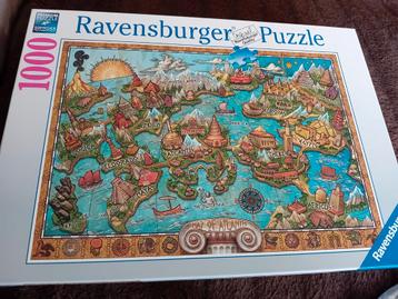 Ravensburger puzzel Geheimzinnig Atlantis - 1000 stukjes beschikbaar voor biedingen