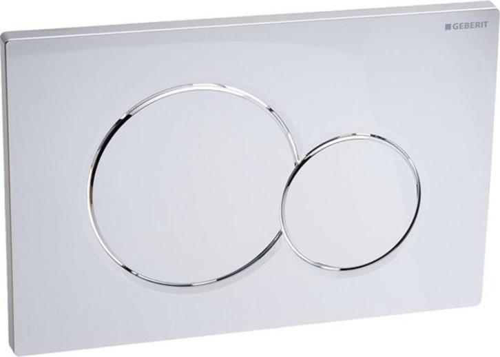 Geberit Sigma 01 bedieningspaneel - chroom, Huis en Inrichting, Badkamer | Badtextiel en Accessoires, Nieuw, Wit, Ophalen of Verzenden