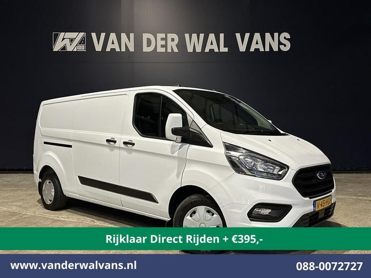 Ford Transit Custom 2.0 TDCI L2H1 Euro6 *Rijklaar Direct Rij, Auto's, Bestelauto's, Bedrijf, Te koop, ABS, Achteruitrijcamera