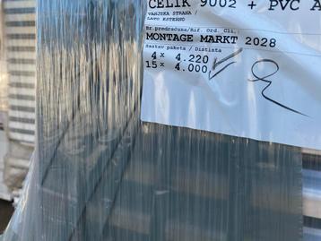 Sandwichpanelen 40mm, Wit (RAL 9002) - 30 Stuks beschikbaar voor biedingen