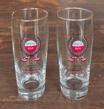 2 Vintage Amstel bier opening brouwerij Helmond glazen, Ophalen of Verzenden, Zo goed als nieuw, Glas of Glazen, Amstel