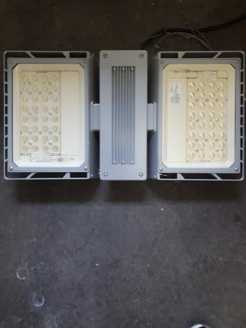 6 LED STRALERS, PHILIPS, IP 65, GEBRUIKT,IN ZEER GOEDE STAAT, Doe-het-zelf en Verbouw, Bouwverlichting, Gebruikt, Lamp met armatuur