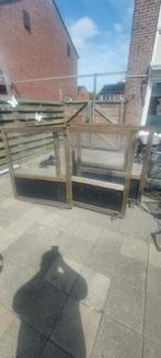 Terras schotten/schermen, Ophalen, Gebruikt