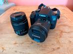 Canon EOS 4000D + 2 lenzen - Zo goed als nieuw!, Spiegelreflex, Canon, Ophalen of Verzenden, Zo goed als nieuw