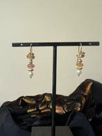 Goudtopaas imperial topaas Akoya zoutwater parel zeldzaam, Ophalen of Verzenden, Nieuw, Zilver, Met edelsteen