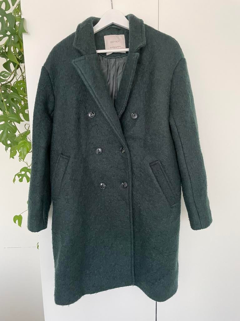 Lange wollen jas van Sissy Boy / winterjas, Maat 38/40 (M), Ophalen of Verzenden, Zo goed als nieuw, Sissy Boy