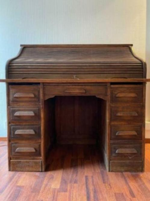 Antiek bureau met ingenieus slot., Antiek en Kunst, Antiek | Kantoor en Zakelijk, Ophalen