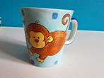 V&D beker met hond handpainted dishwasher and micrwave safe, Ophalen of Verzenden, Overige stijlen, Kop(pen) en/of Schotel(s)