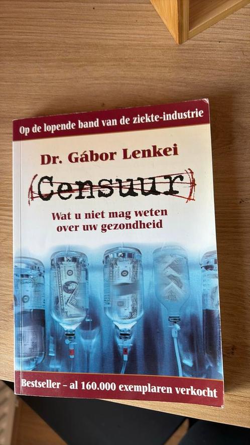 Gábor Lenkei - Censuur, Boeken, Gezondheid, Dieet en Voeding, Zo goed als nieuw, Dieet en Voeding, Ophalen of Verzenden