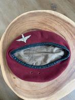 Para Kings Crown Cap badge parachute regiment / baret, Verzamelen, Ophalen of Verzenden, Luchtmacht, Engeland, Helm of Baret