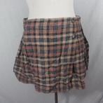 Leuke geruite katoenen minirok.Mt 38.Merk Marca, Kleding | Dames, Maat 38/40 (M), Bruin, ., Ophalen of Verzenden