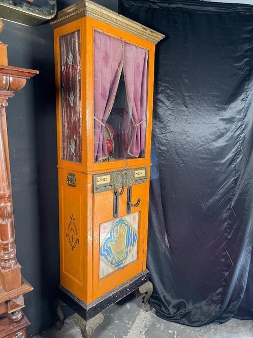 Vintage Amerikaanse 1 Cent Waarzegster Kast, Verzamelen, Automaten | Overige, Ophalen