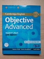 Cambridge English - Objective Advanced, Boeken, Ophalen of Verzenden, Alpha, Gelezen, HBO