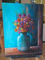 Flowers, Antiek en Kunst, Kunst | Schilderijen | Modern, Ophalen