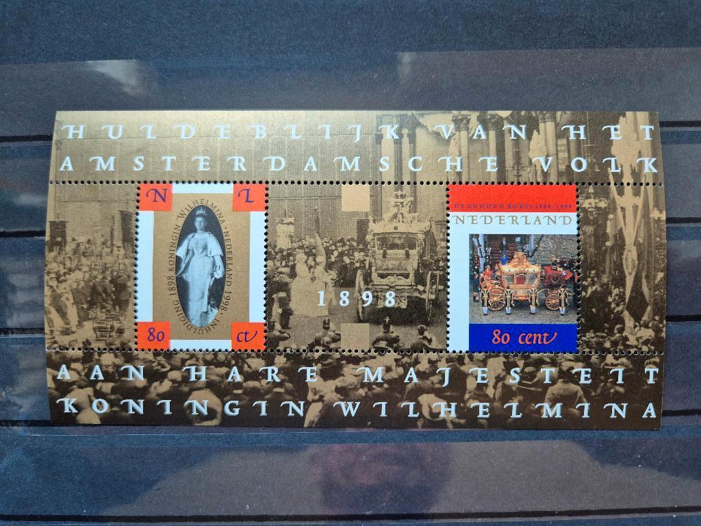 NVPH 1778 - 100 jaar Gouden Koets blokje 1998 - postfris!, Postzegels en Munten, Postzegels | Nederland, Ophalen of Verzenden