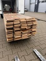 37 m2 eiken multiplank. 14 cm breed 16 mm dik topl. 4 mm, Doe-het-zelf en Verbouw, 2e hands, Gebruikt, 2e hands, 10 m² of meer