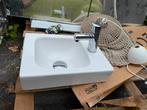 Wastafel sphinx met grohe kraan, Ophalen of Verzenden, Wastafel
