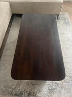 Salon tafel mango hout, Huis en Inrichting, Tafels | Salontafels, 100 tot 150 cm, Rond, Zo goed als nieuw, Minder dan 50 cm