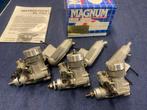 3x Magnum 15 Nitro Motoren - 2 Takt, Ophalen of Verzenden, Gebruikt, Nitro