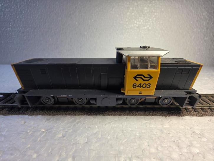 Liliput H0 Diesellocomotief 6403 van de NS, Hobby en Vrije tijd, Modeltreinen | H0, Gebruikt, Locomotief, Gelijkstroom, Liliput