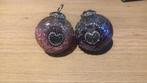 2 glazen kerstballen, Diversen, Ophalen of Verzenden, Zo goed als nieuw