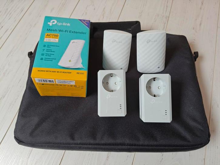 TP Link set wifi versterkers, Computers en Software, WiFi-versterkers, Zo goed als nieuw, Verzenden