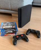 Playstation 4 slim, nette staat, games en 2 controllers, Spelcomputers en Games, Spelcomputers | Sony PlayStation 4, Met 2 controllers