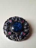 Vintage Groot Kunststof Broche, Overige materialen, 4 tot 7 cm, Gebruikt, Overige kleuren