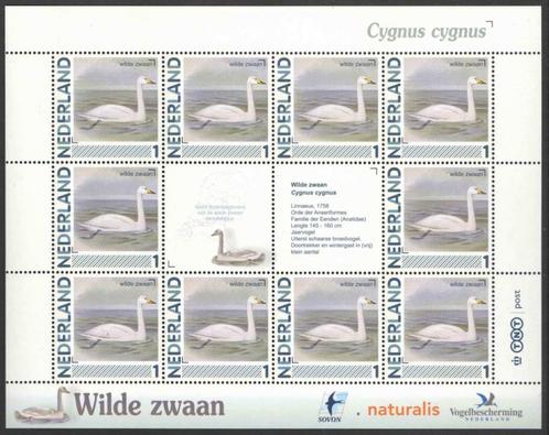 Postzegels Vogels in Nederland: Wilde zwaan, Postzegels en Munten, Postzegels | Nederland, Postfris, Na 1940, Ophalen of Verzenden