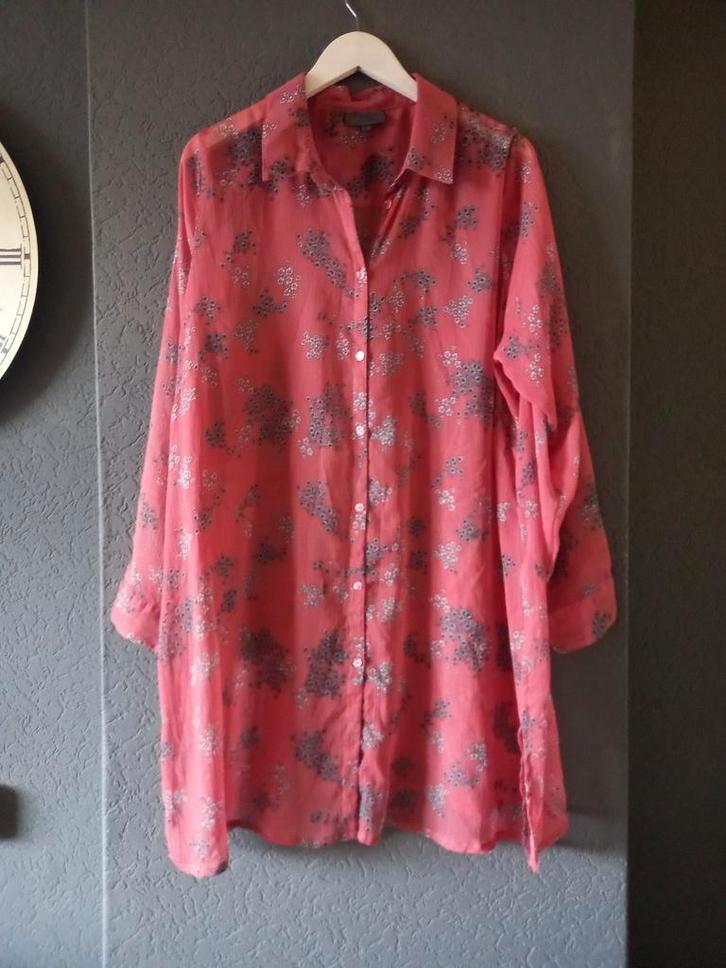 Crizpy by Zhenzi Blouse Maat L, Kleding | Dames, Blouses en Tunieken, Gedragen, Maat 46/48 (XL) of groter, Oranje, Ophalen of Verzenden
