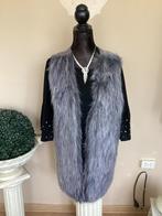 Grijze faux fur gilet maat 46, Ophalen of Verzenden, Zo goed als nieuw, Maat 38/40 (M), Grijs