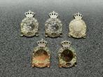 KLU  -  halffabrikaten  / 5 stuks - 44x28mm, Ophalen of Verzenden, Luchtmacht, Nederland, Embleem of Badge