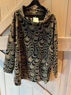 Prachtig zwart gouden tuniek Yoek xl, Kleding | Dames, Grote Maten, Yoek, Nieuw, Ophalen of Verzenden, Blouse of Tuniek