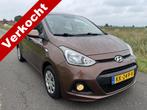 Hyundai i10 1.0i i-Motion Comfort ECC/Cruise/APK 07-2026!, Voorwielaandrijving, Stof, Gebruikt, Bruin