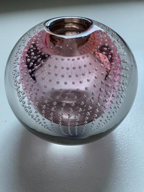 copier roze spijkerbol, Antiek en Kunst, Antiek | Glas en Kristal, Ophalen of Verzenden